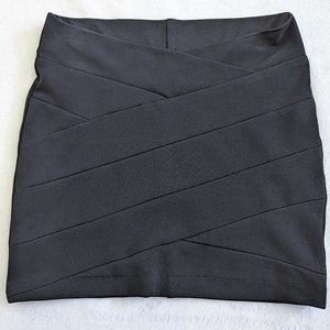 Joe Benbasset black mini skirt, size S